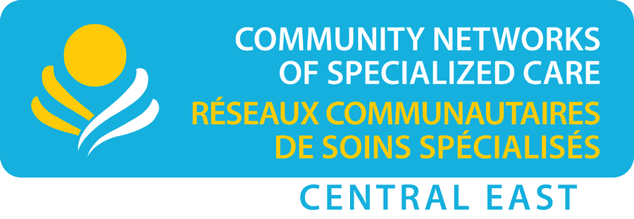 Logo du Réseau Communautaire de Soins Spécialisés du Centre-Est.