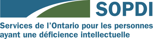 Logo de Services de l'Ontario pour les Personnes ayant une Déficience Intellectuelle.